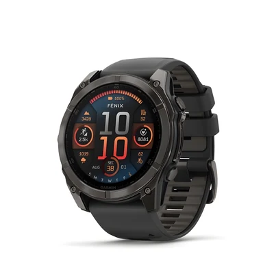 Zegarek sportowy Garmin Fenix 8, 51mm, AMOLED, czarny