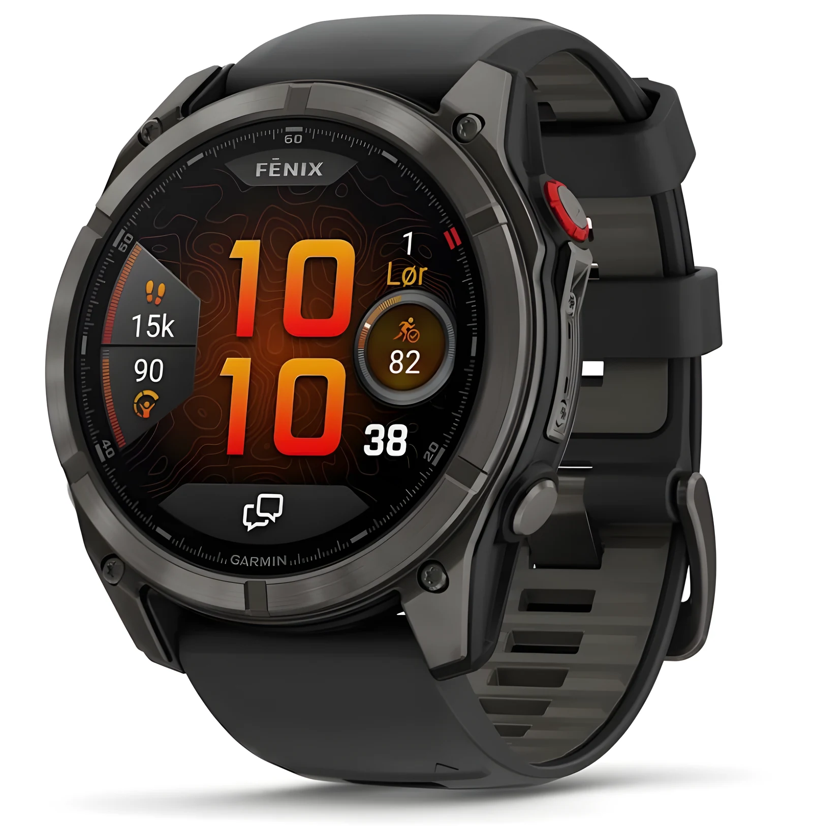 Zegarek Garmin Fenix 8, 51mm AMOLED czarny — zdjęcie 1 z 8