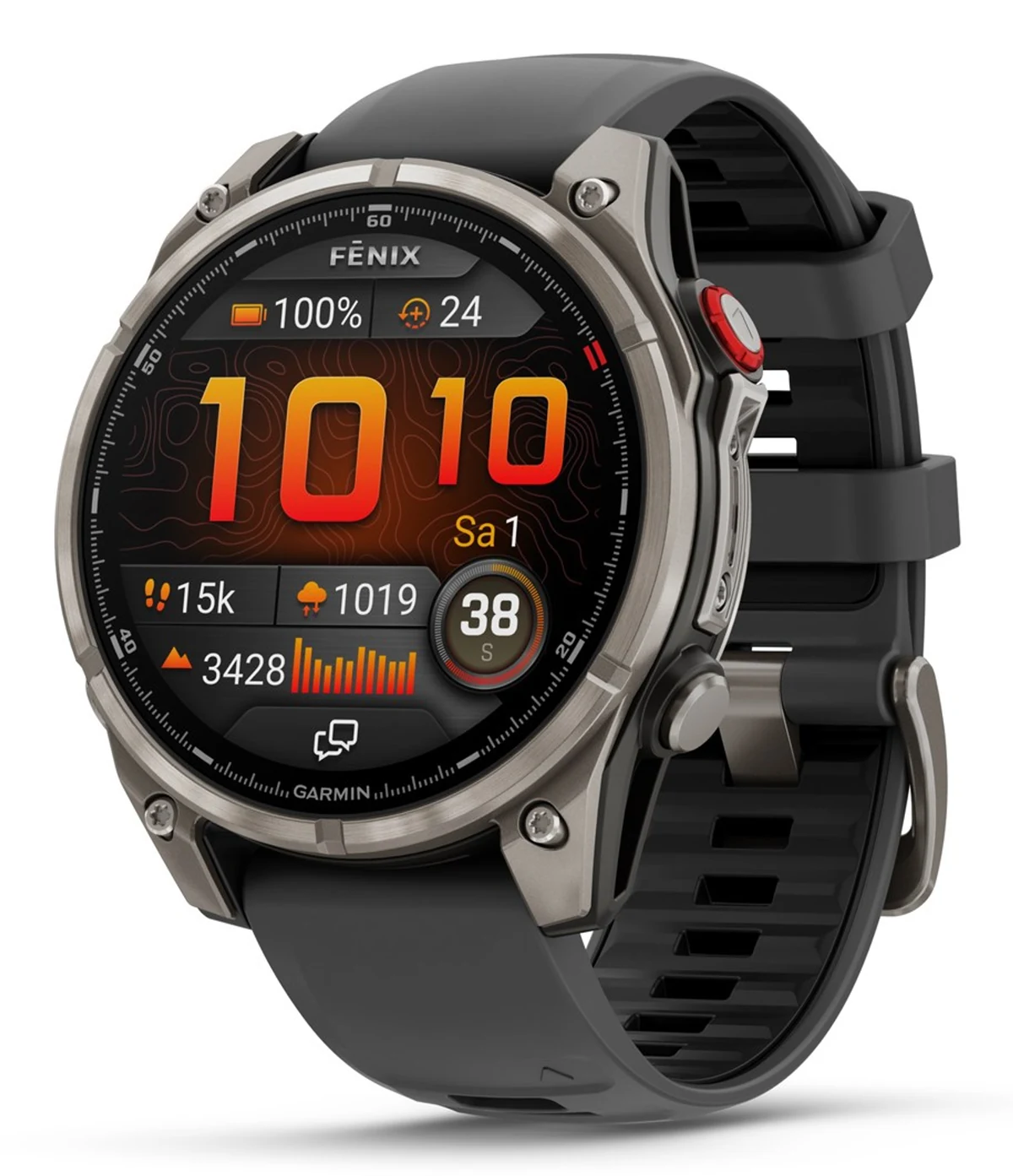 Zegarek Garmin Fenix 8 PRO 47mm Sapphire Titanium
