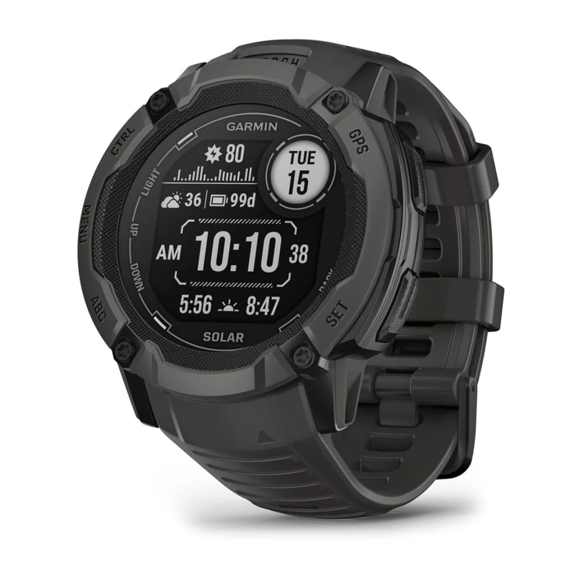 Zegarek Garmin Instinct 2X Solar, 50mm Graphite