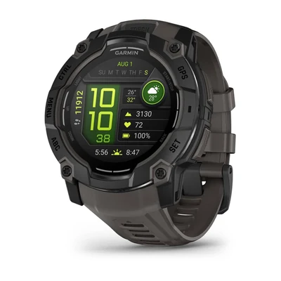 Zegarek sportowy Garmin Instinct 3, 50mm, AMOLED, czarny