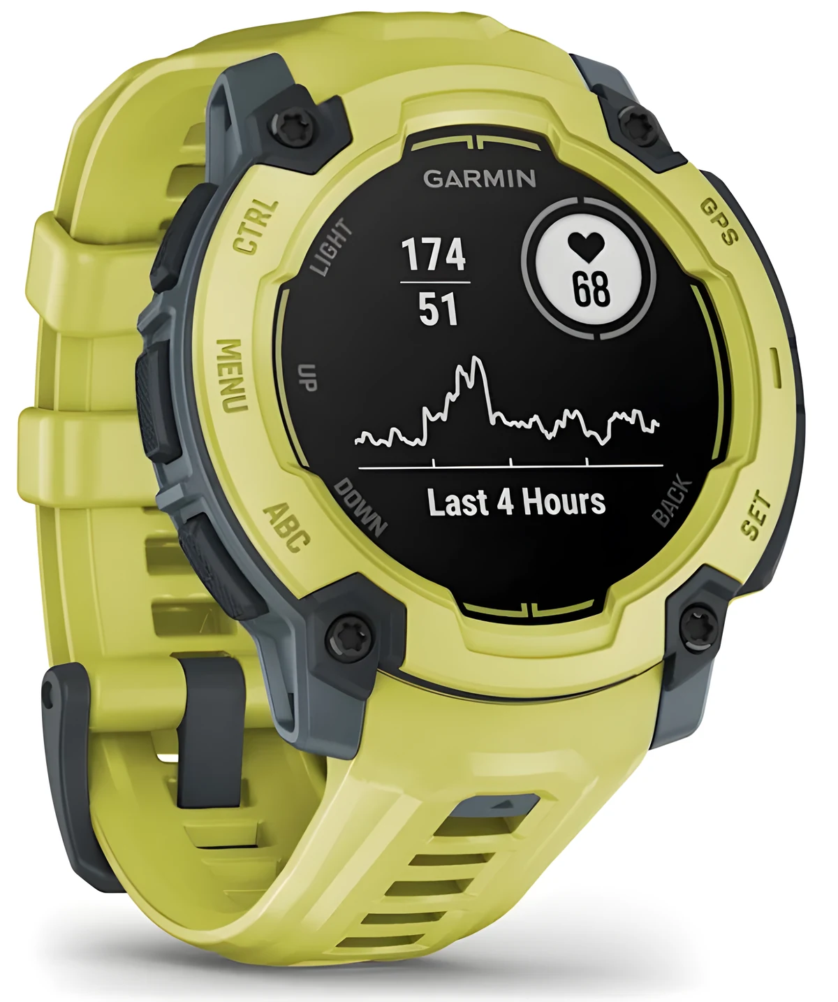 Zegarek Garmin Instinct E, 45mm MIP Electric Lime