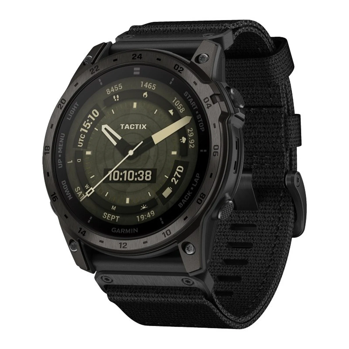 Zegarek sportowy Garmin Tactix 7, 51mm, AMOLED, czarny