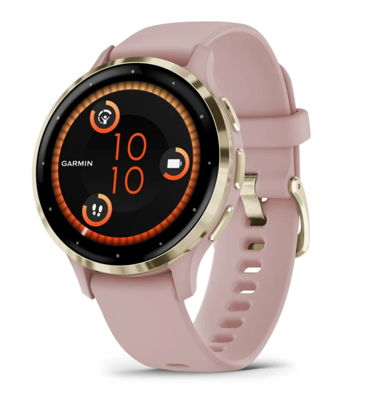Zegarek sportowy Garmin Venu 3S, 41 mm, AMOLED, różowy