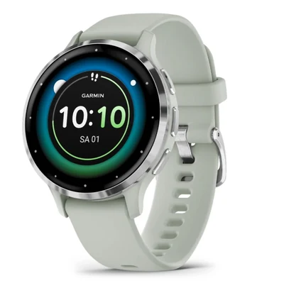 Zegarek sportowy Garmin Venu 3S, 41mm, AMOLED, Sage Grey