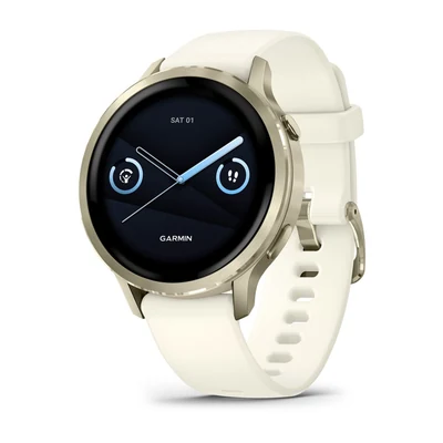 Zegarek Garmin Venu 4, 41mm AMOLED Bone