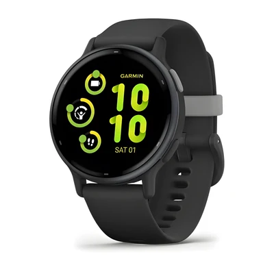 Smartwatch Garmin Vivoactive 5, 42mm, AMOLED, czarny