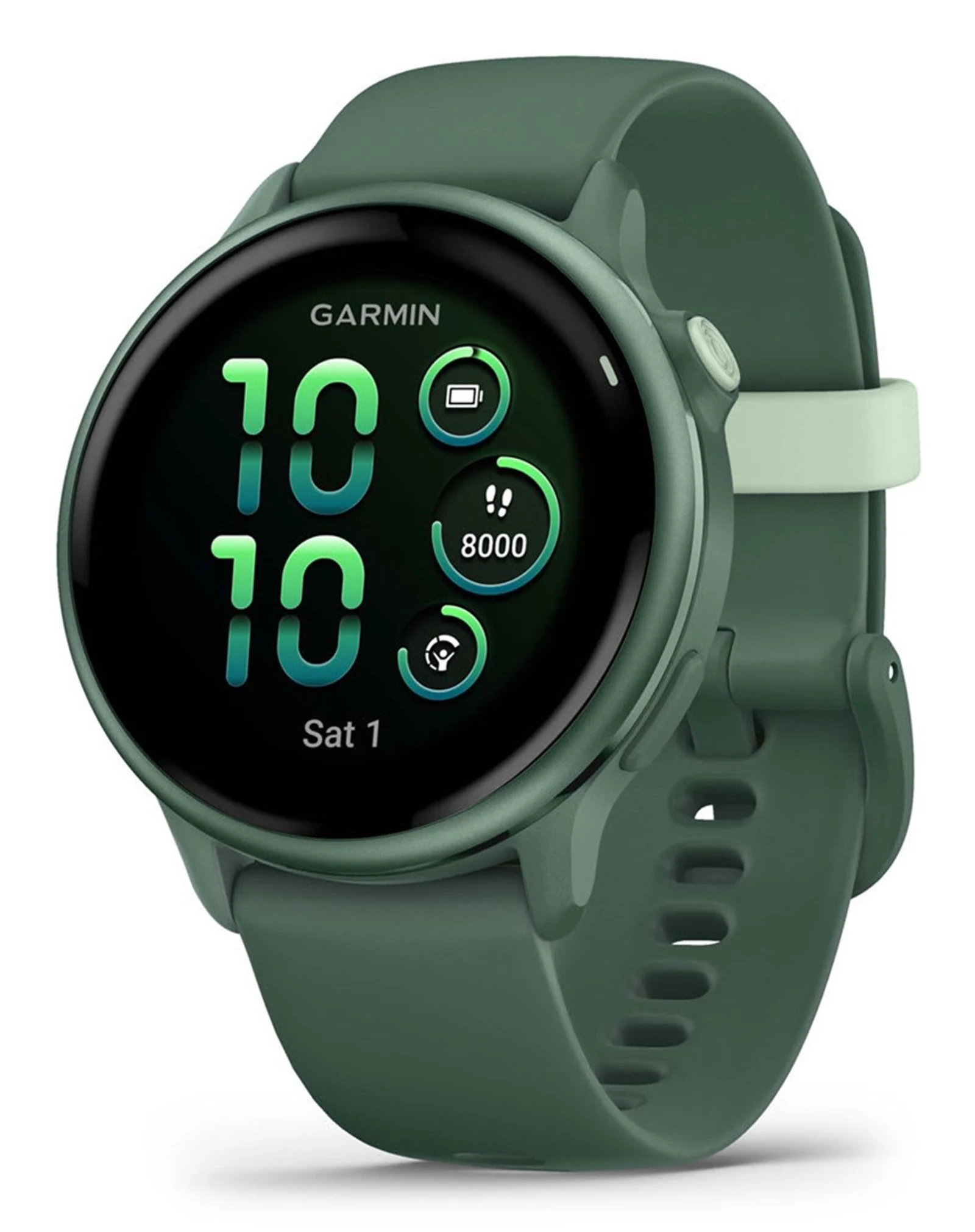 Zegarek sportowy Garmin Vivoactive 6, 42 mm, AMOLED, Jasper Green — zdjęcie 1 z 8
