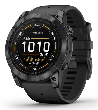 Zegarek sportowy Garmin Epix Pro 2 51mm Szary/Czarny