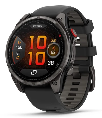 Zegarek sportowy Garmin Fenix 8 Pro 47mm AMOLED Sapphire Carbon Gray