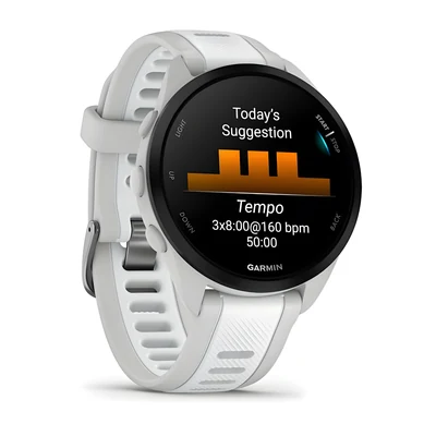 Zegarek sportowy Garmin Forerunner 165 Music 43mm
