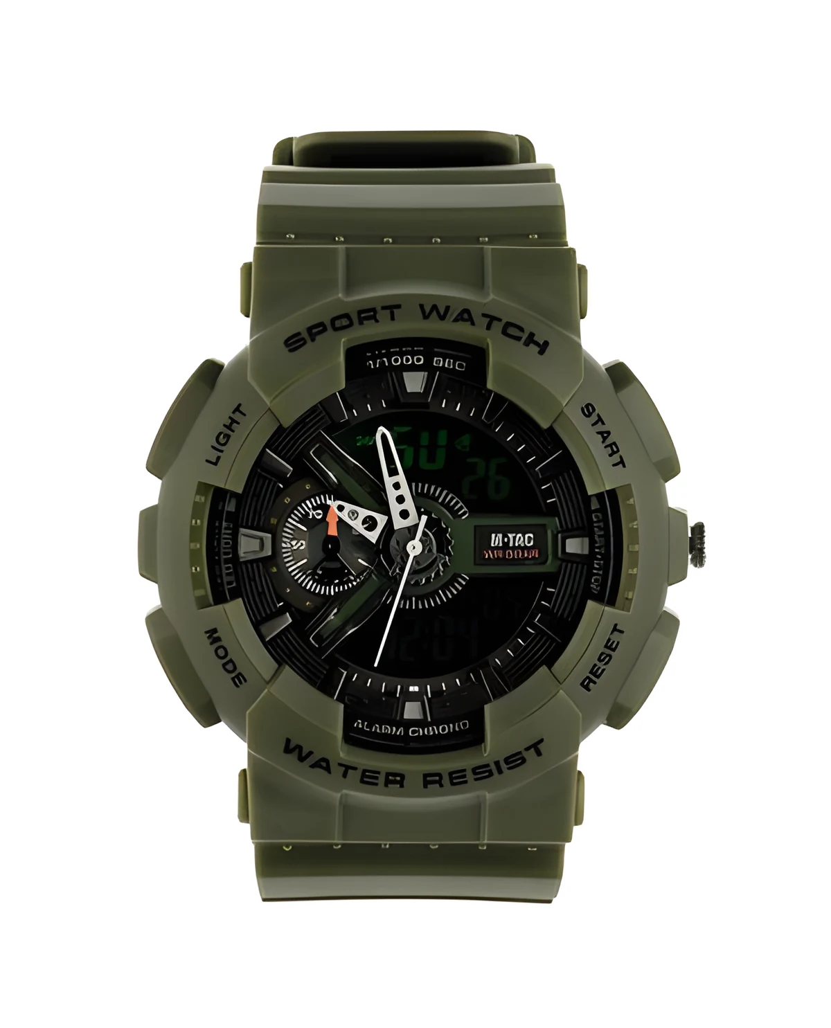 Zegarek sportowy M-TAC Oliwkowy - 12/24h