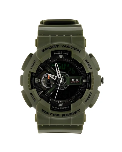Zegarek sportowy M-TAC Oliwkowy - 12/24h