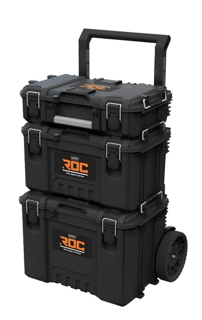 Zestaw 3 skrzynek narzędziowych Roc Pro Gear 2.0 Keter