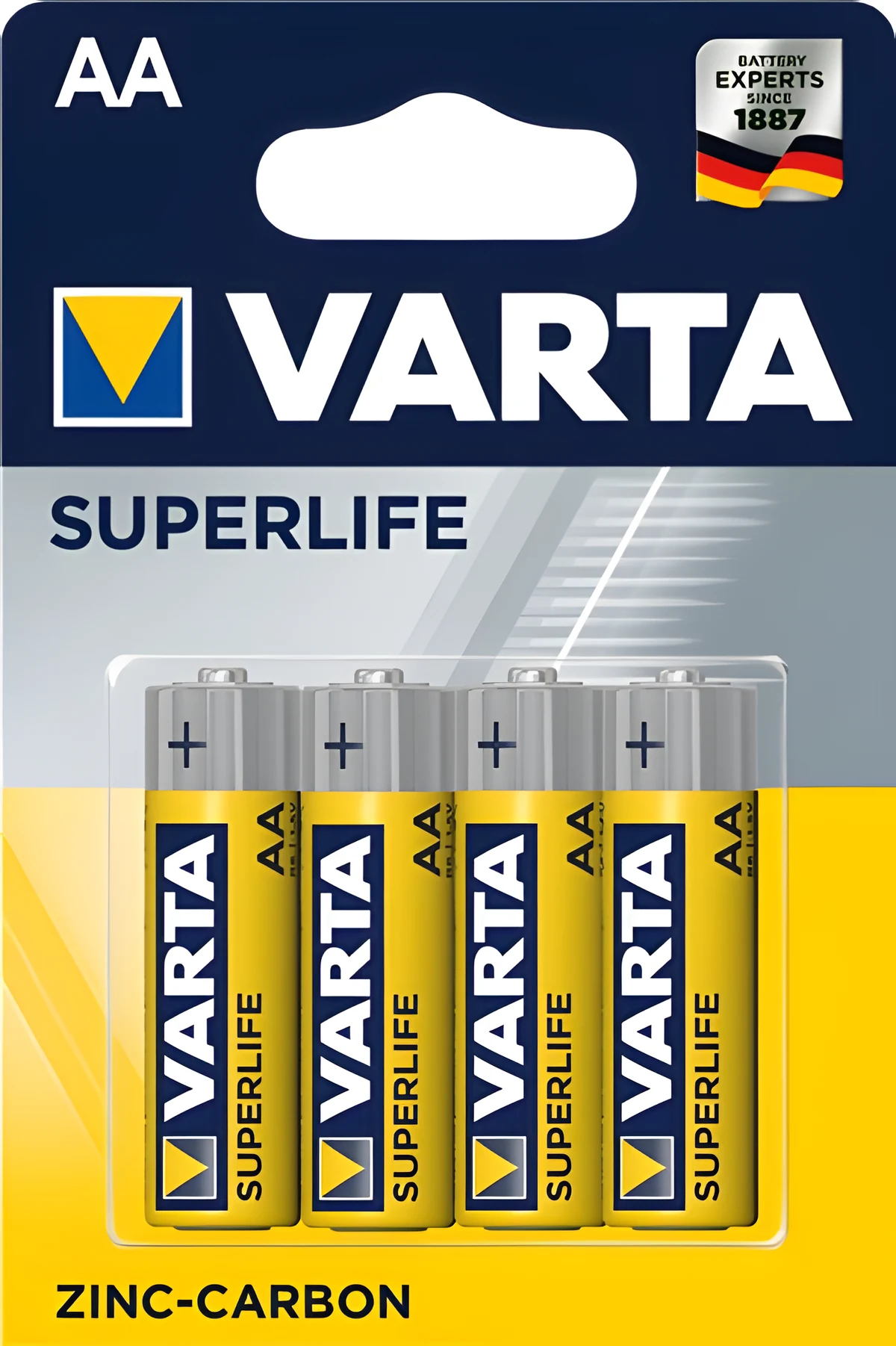 Zestaw 4 baterii VARTA Superlife AA R6