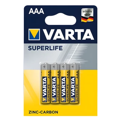 Zestaw 4 baterii VARTA Superlife R03 AAA