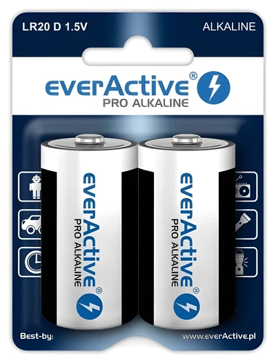 Zestaw baterii everActive EVLR20-PRO (x 2)