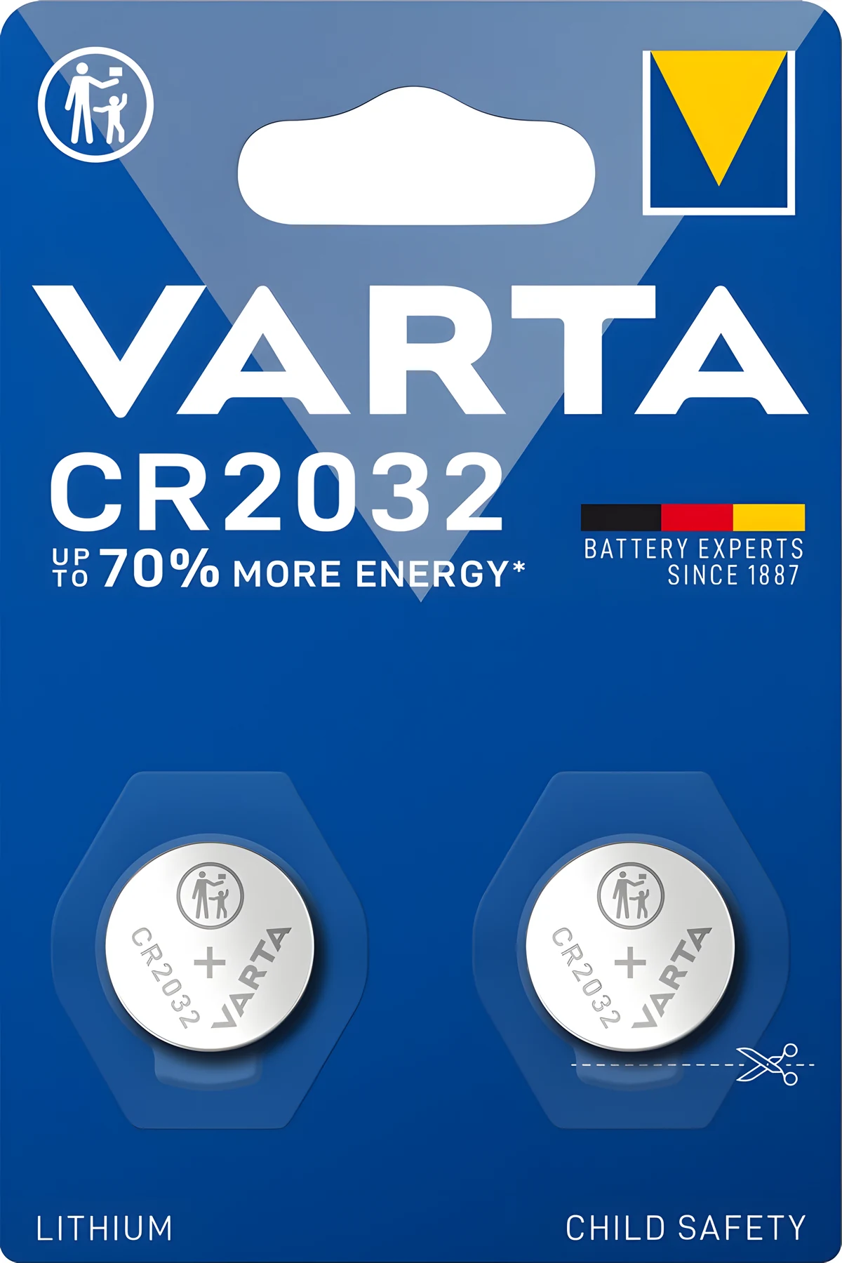 Zestaw baterii VARTA CR2032 3V (x 2)