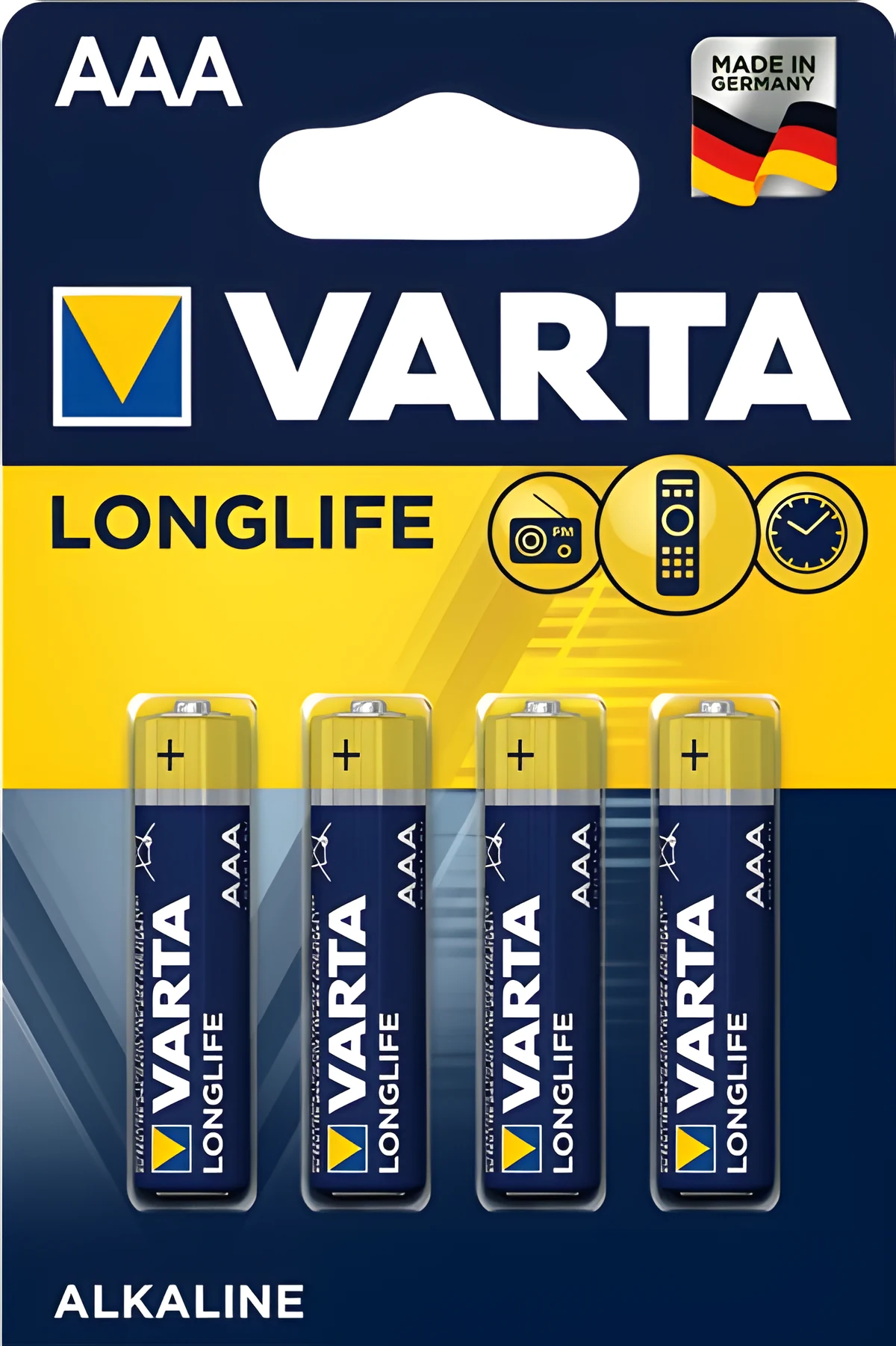 Zestaw baterii VARTA Longlife LR03 (AAA) (x 4)
