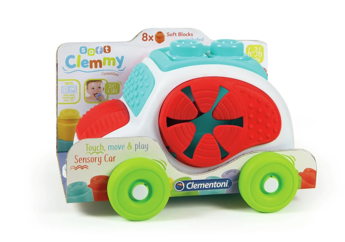 Zestaw Clementoni - Autko sensoryczne Clemmy