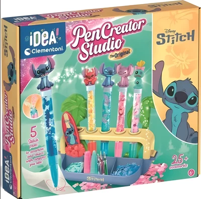 Zestaw Clementoni - Fabryka długopisów: Stitch