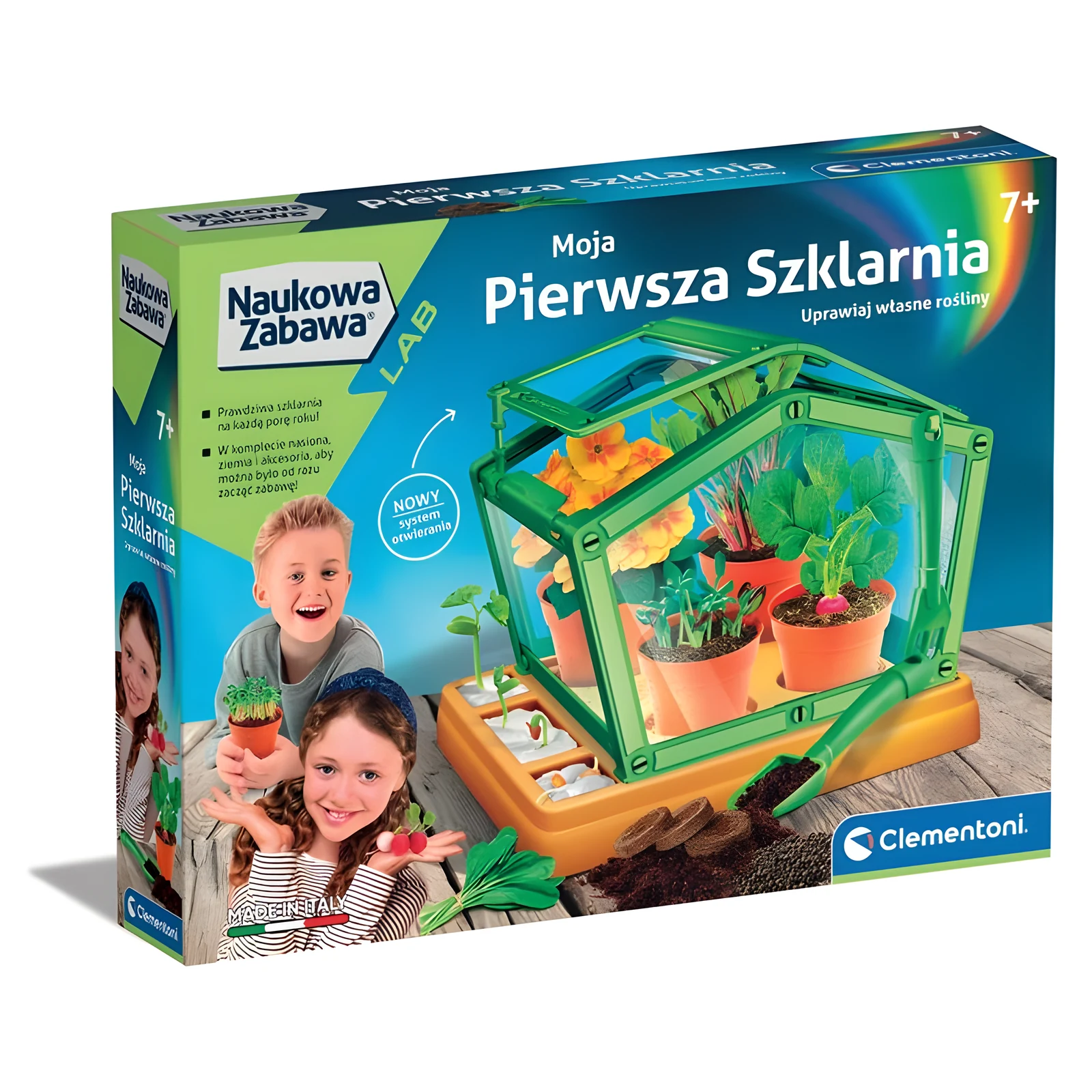 Zestaw Clementoni - Moja pierwsza szklarnia — zdjęcie 1 z 5