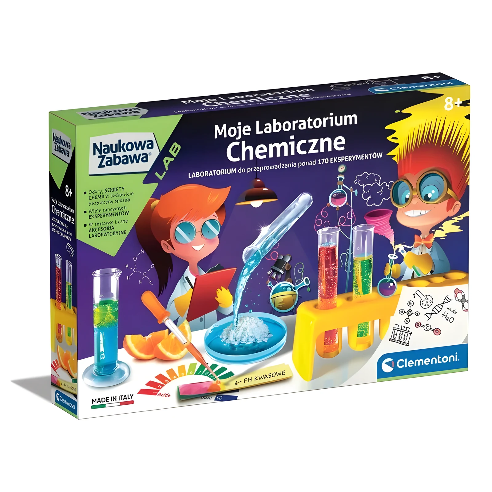 Zestaw Clementoni - Moje laboratorium chemiczne — zdjęcie 1 z 4