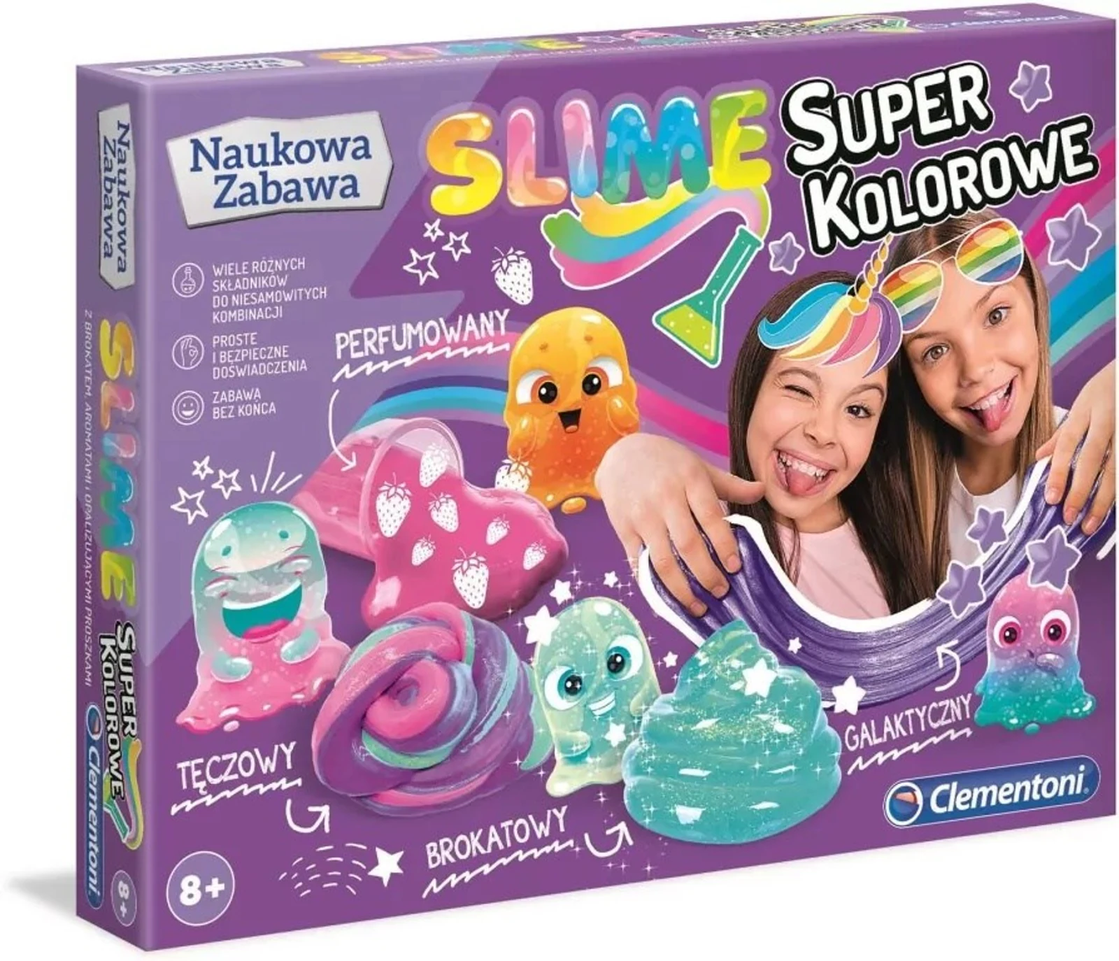 Zestaw Clementoni - Super kolorowe slime — zdjęcie 1 z 3