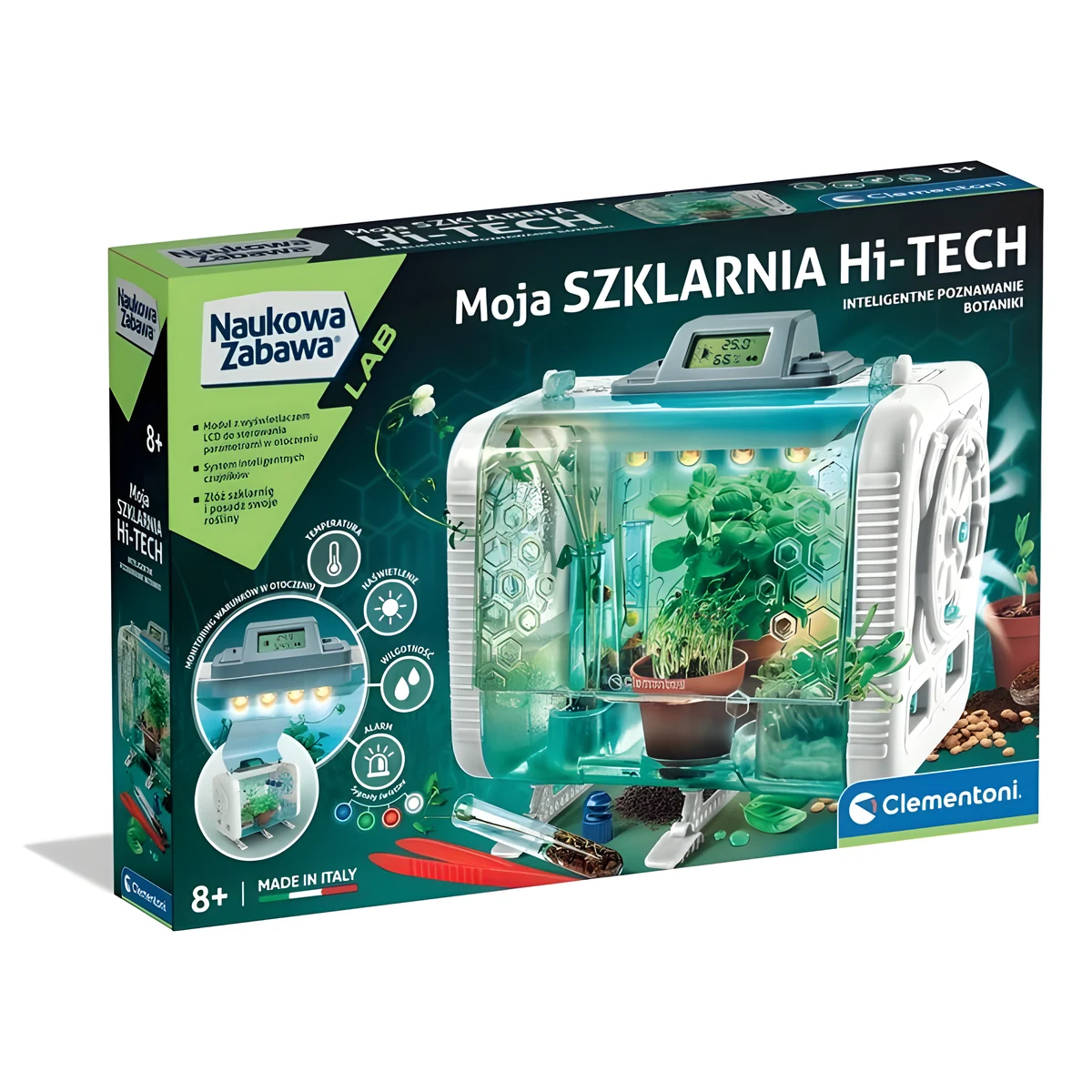 Zestaw Clementoni - Szklarnia Hi-Tech