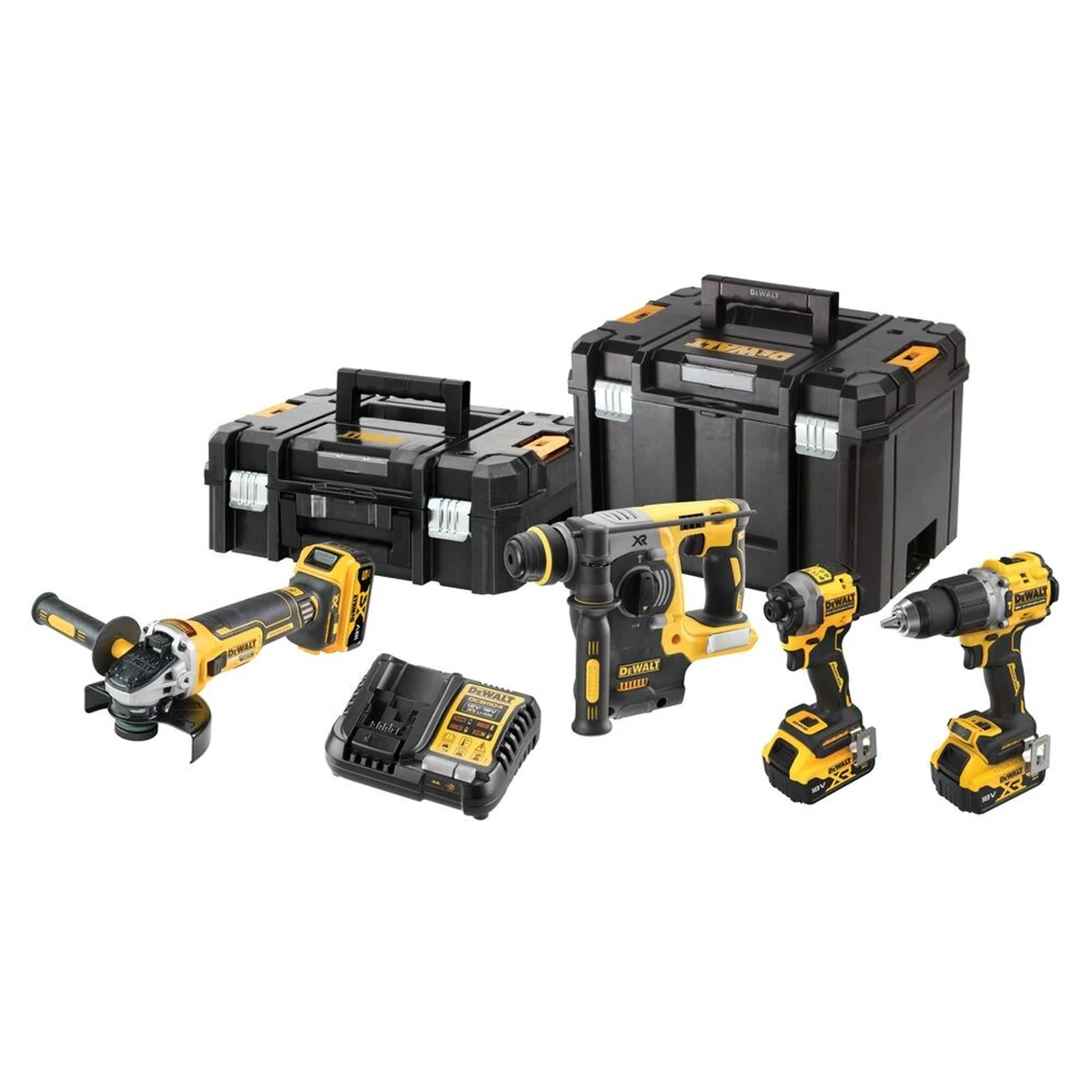 Zestaw combo 4 elementy 18V XR DEWALT DCK429P3T-QW