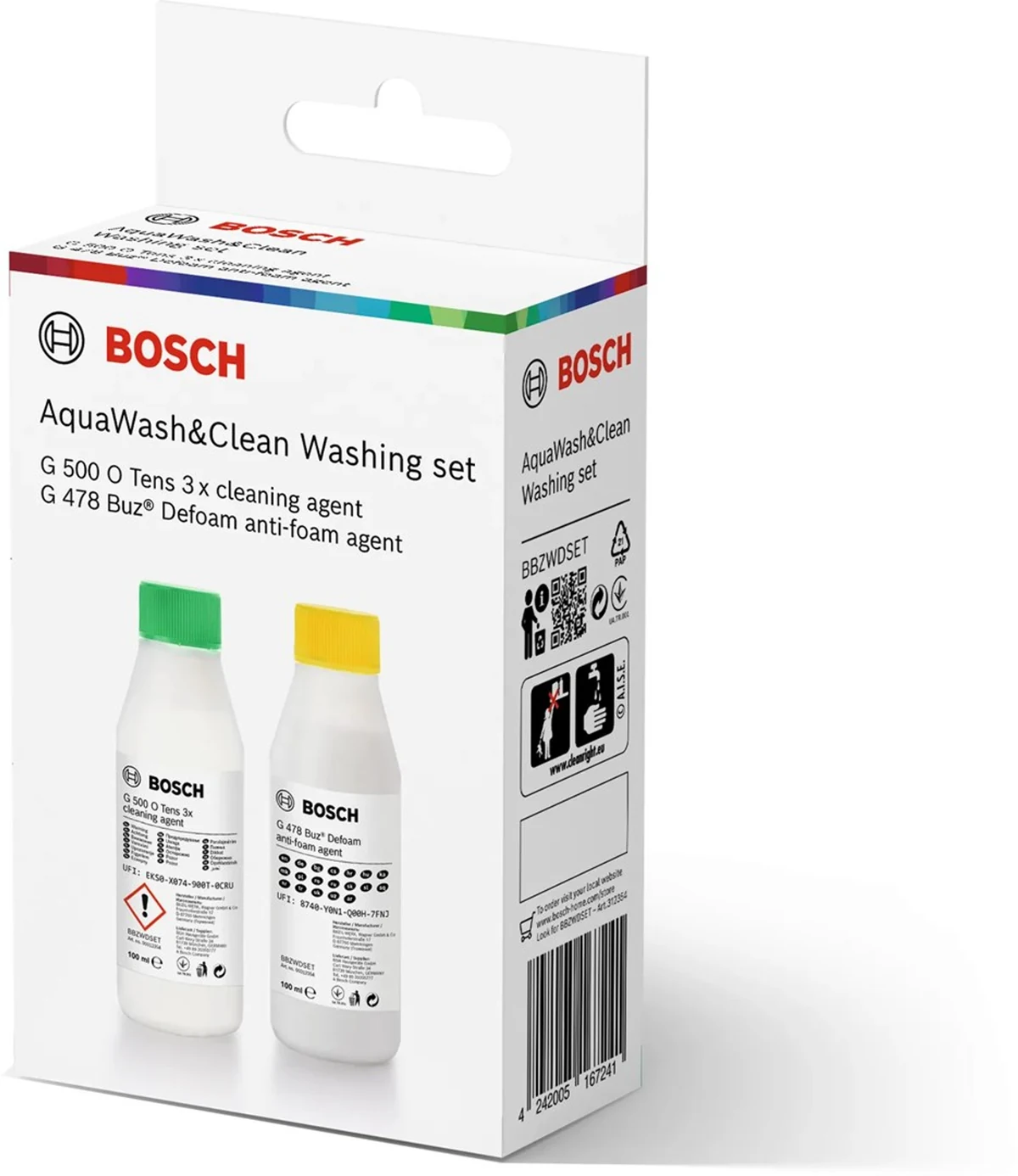 Zestaw detergentów Bosch BBZWDSET do prania dywanów i tapicerki