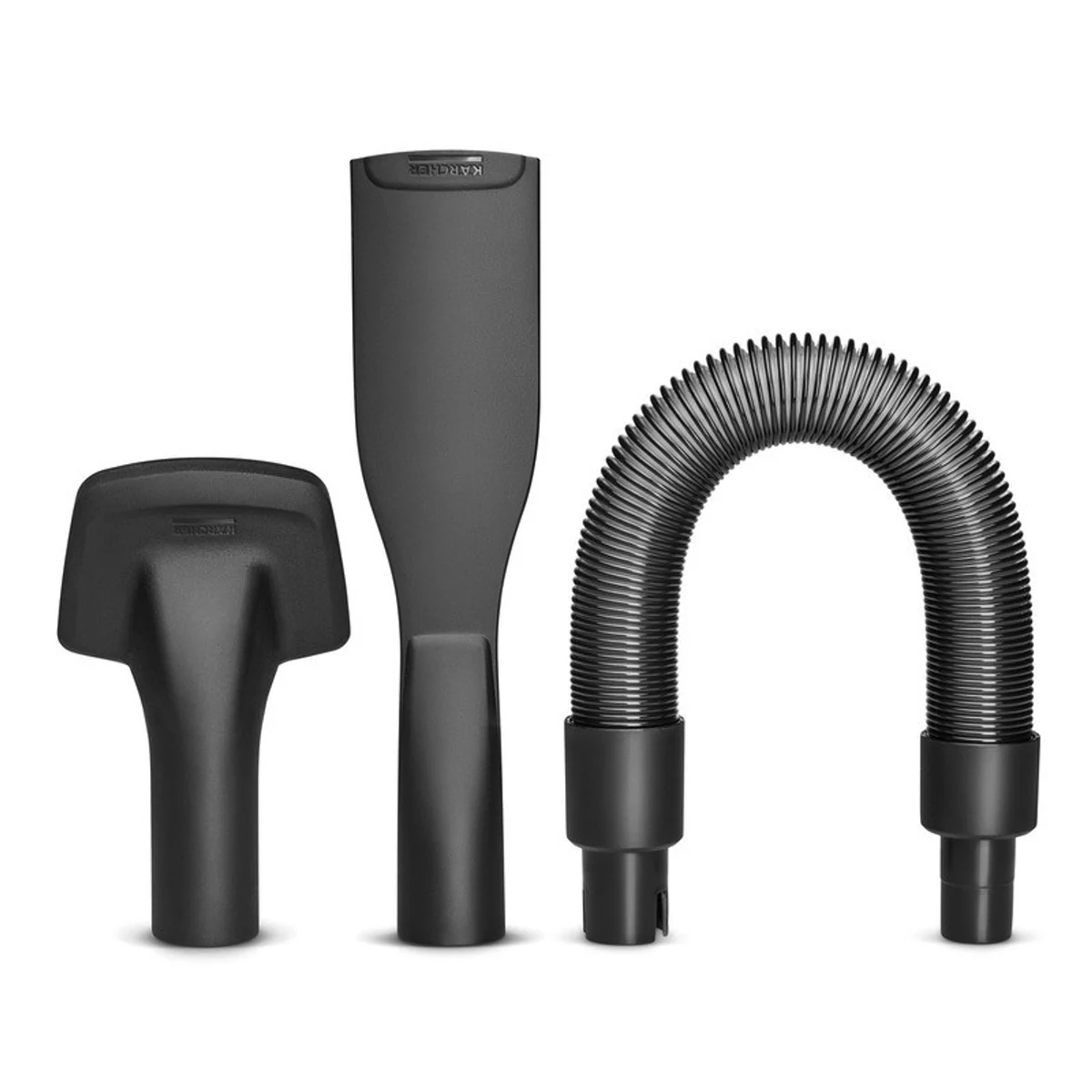 Zestaw akcesoriów do odkurzacza Kärcher VC 4 Cordless - Szczotka samochodowa, Szczelinówka, Elastyczny wąż