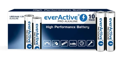 Zestaw everActive LR0310PAK, 10 baterii AAA 1,5V