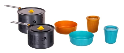 Zestaw garnków turystycznych Sea to Summit Frontier UL 2P 6-elementowy