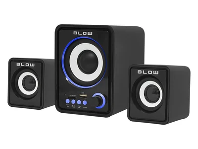 Zestaw głośników komputerowych BLOW MS-26 (2.1, czarny)