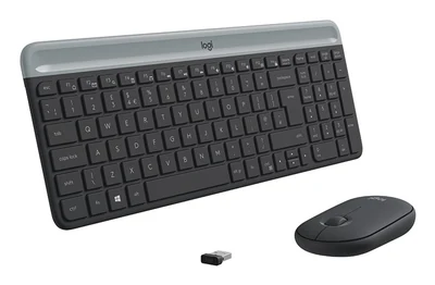 Zestaw klawiaturowy z myszą MK470 Graphite Logitech