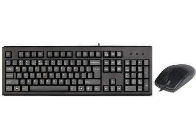 Zestaw klawiatura + mysz A4 TECH A4TKLA43774, czarny