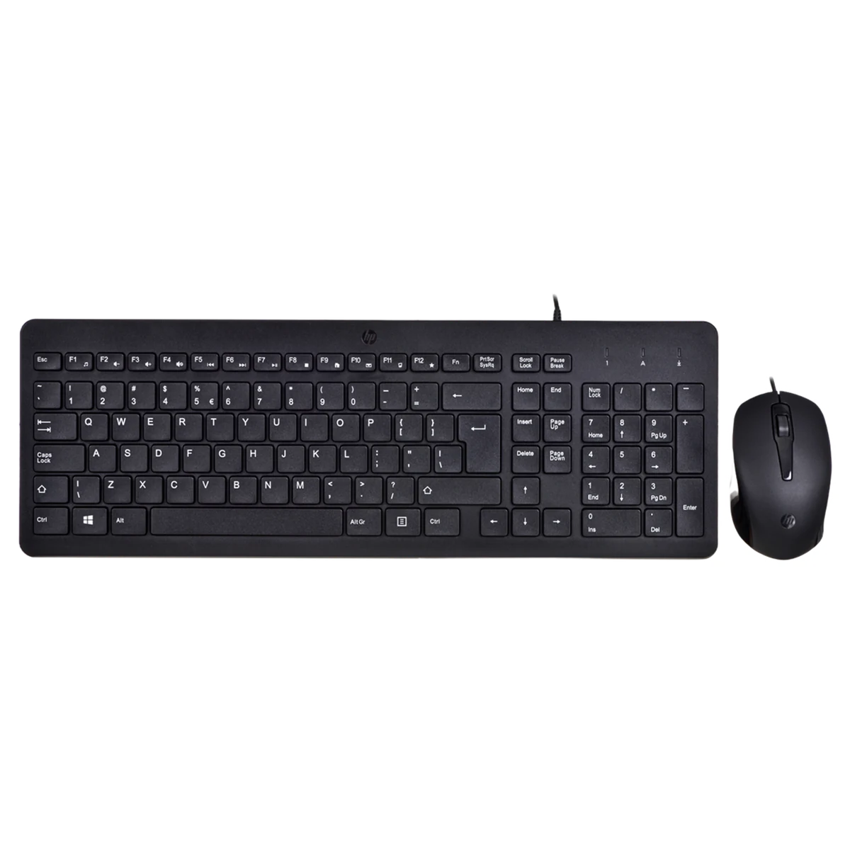 Zestaw klawiatura + mysz HP 150 czarne