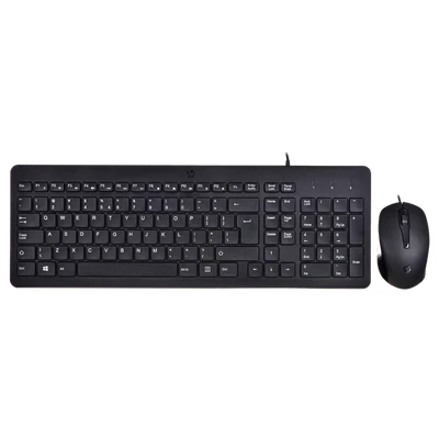Zestaw HP 150: Klawiatura + Mysz, Czarny