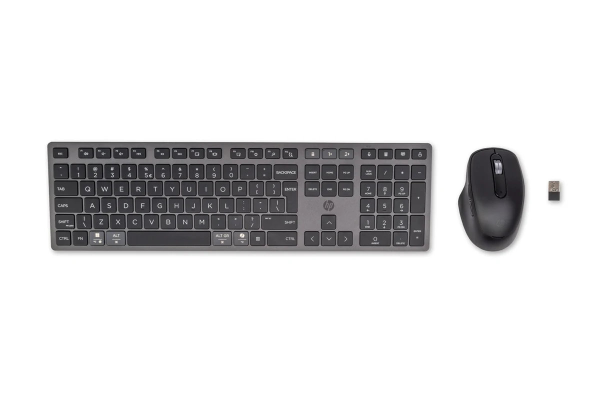 Zestaw klawiatura + mysz HP 720 bezprzewodowy czarny