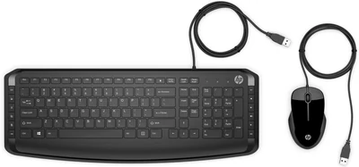Zestaw klawiaturowy HP Pavilion Keyboard + Mouse 200, przewodowy, czarny (9DF28AA)