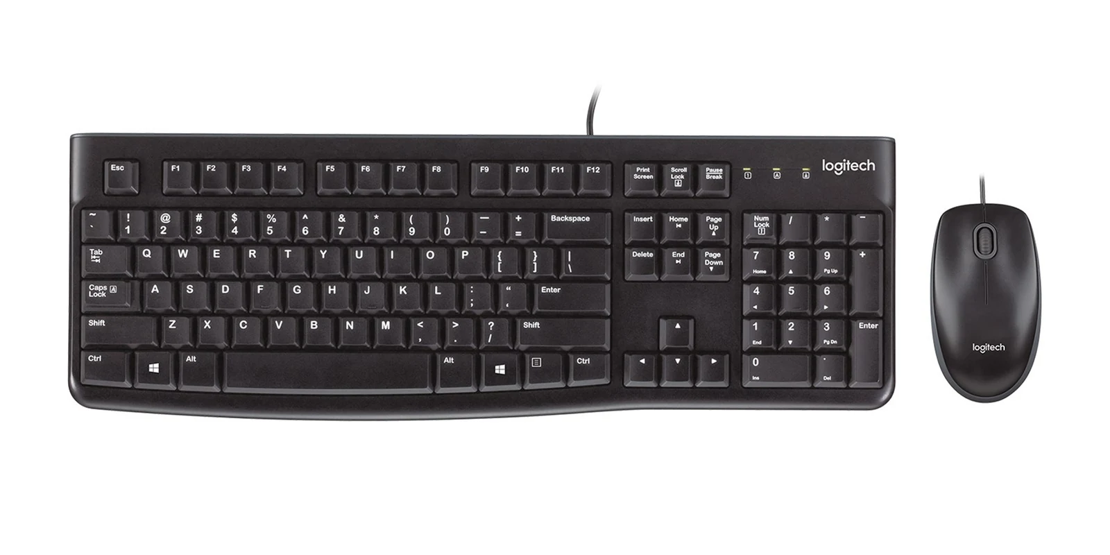 Zestaw klawiatura + mysz Logitech MK120 — zdjęcie 1 z 7
