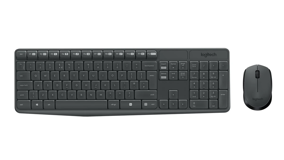 Zestaw klawiaturowy Logitech MK235 (szary)
