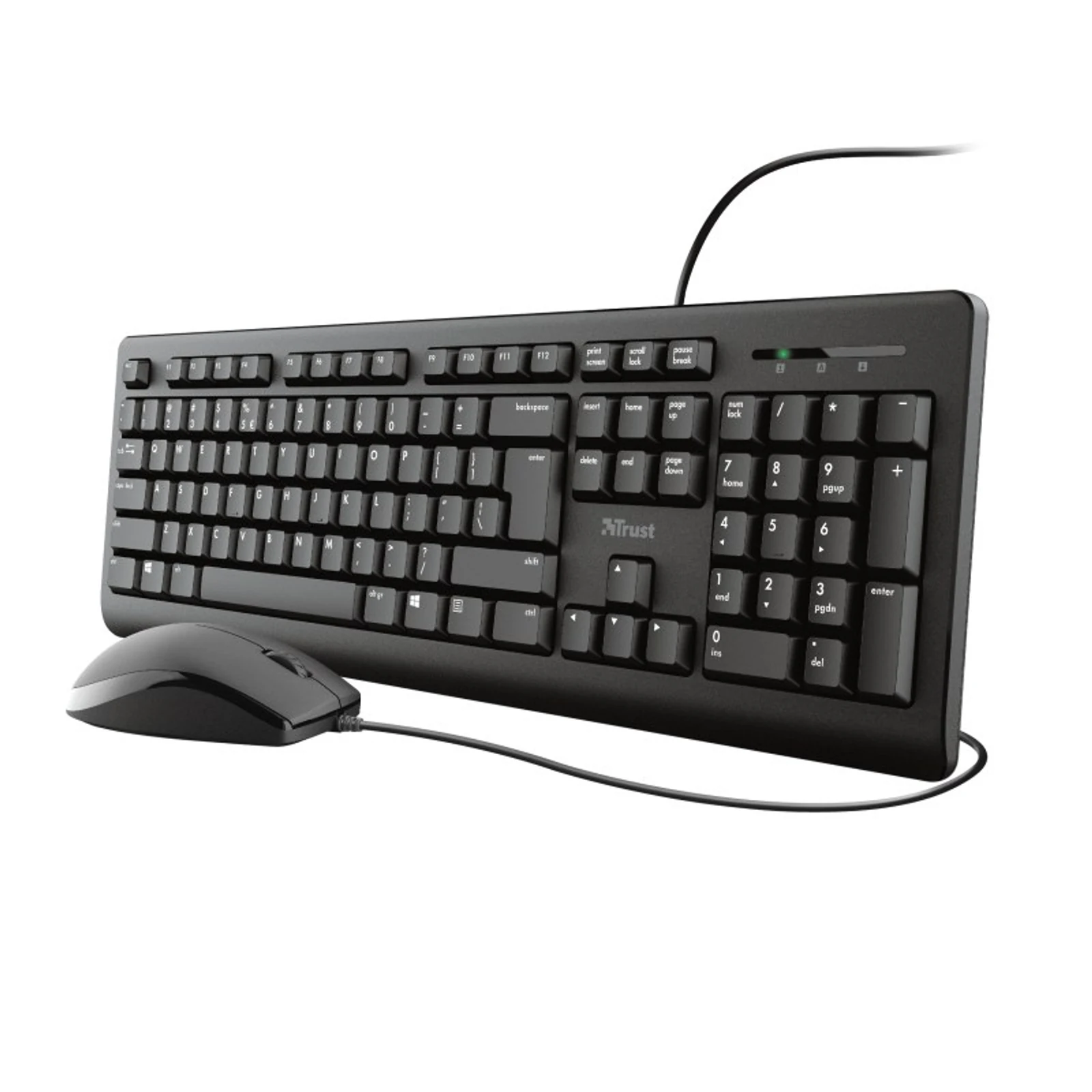 Zestaw klawiaturowo-myszkowy TRUST Primo Set — zdjęcie 1 z 8