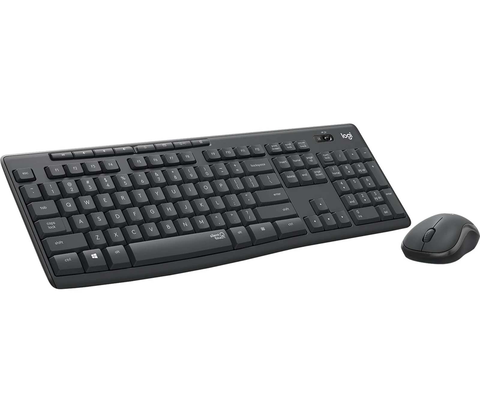 Zestaw bezprzewodowy LOGITECH MK295 US Silent (klawiatura + mysz) — zdjęcie 1 z 8