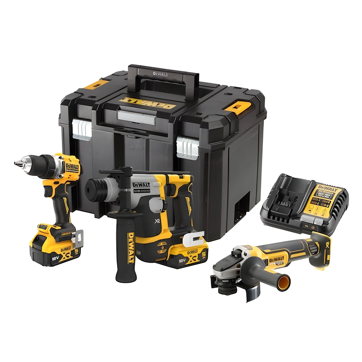 Zestaw narzędzi akumulatorowych 18V DEWALT DCK355P2T (3 elementy)