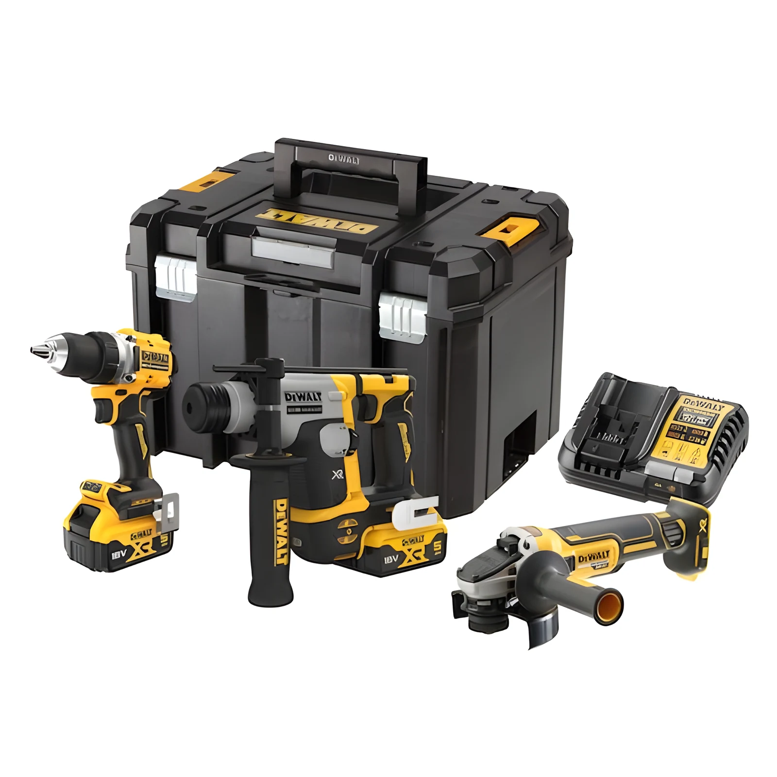 Zestaw narzędzi akumulatorowych 18V DEWALT DCK355P2T (3 elementy)
