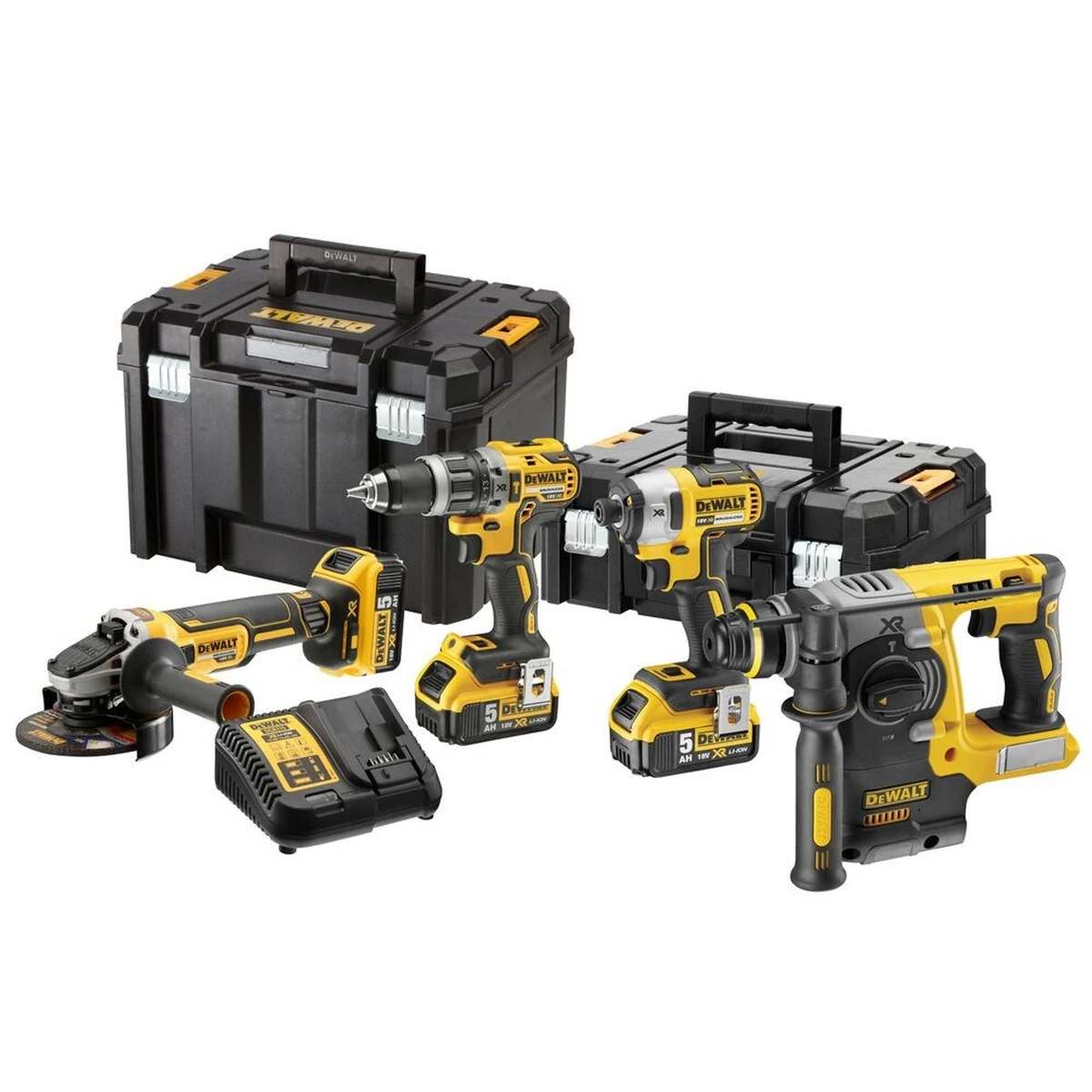 Zestaw narzędzi akumulatorowych 18V DCK422P3T DEWALT