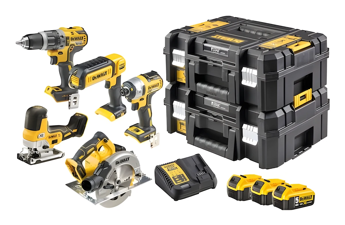 Zestaw narzędzi Combo 18V DCK500P3T DEWALT