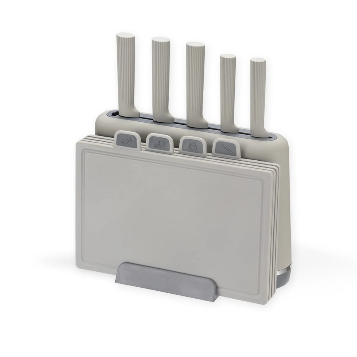 Zestaw noży i desek na podstawce MAESTRO MR-1412-GREY